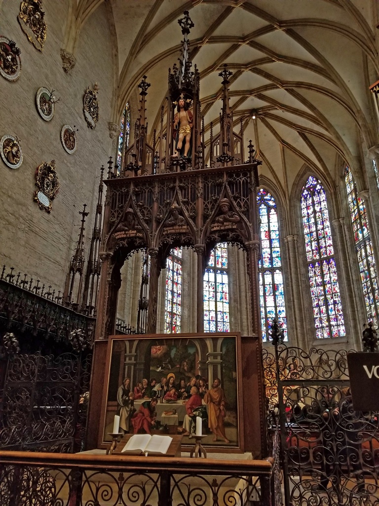 Altarpiece with Last Supper Painting